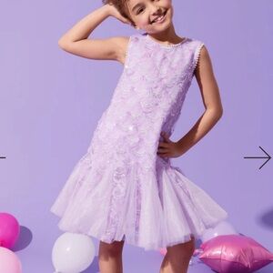 Lola + The Boys Lavender Mermaid Magic Tutu Dress